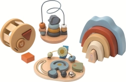 Holz-Montessori-Spielset 4-in-1 für die Kleinsten