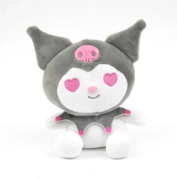 Plüschspielzeug Kuromi 25 cm – grau