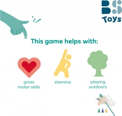 Hobby-Pferd – Einhorn mit Kegeln für Kinder