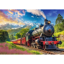 Puzzle Zugreise 1000 Teile