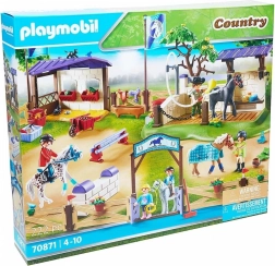 Figurenset Country – Reitturnier mit Pferdewaschanlage