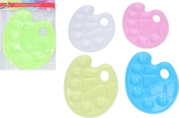 Kunststoff-Malpalette für Temperafarben