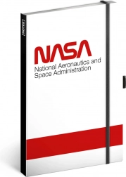 NOTIQUE NASA Notizbuch, liniert 13 × 21 cm