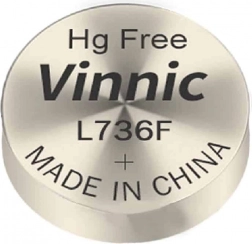 Alkalische Knopfzelle Vinnic 1,5 V