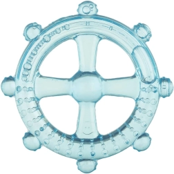 Kühlbeißring Akuku Steuerrad blau