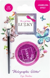 Gel-Lidschatten mit holografischem Glitzer