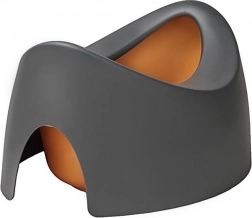 Beidseitiger ergonomischer Kinder-Nachttopf mit Ausguss Teggi, graphitfarben