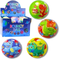 Schaumball mit Dinosauriern 10 cm