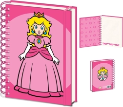 Ringbuch A5 mit Motiv PRINCESS PEACH – SUPER MARIO