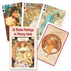 Spielkarten Alfons Mucha