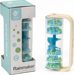 Klassische Regenstab mit Kugeln – blau