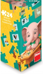 Dino Puzzle Elefant Mio 24 Teile