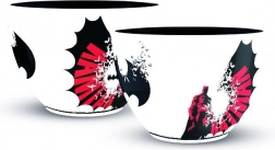 Cappuccino-Tasse mit Batman-Motiv