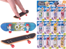 Finger-Skateboard aus Metall 9,5 cm