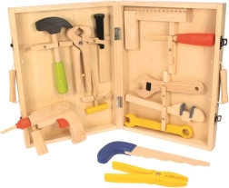 Holzkoffer mit Werkzeug Bigjigs Toys
