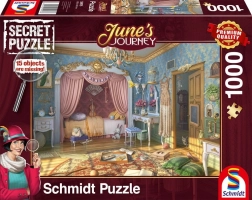 Schmidt geheimnisvolles Puzzle June's Journey: Fräulein Junes Schlafzimmer 1000 Teile