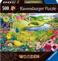 Holzpuzzle Wildgarten 500 Teile