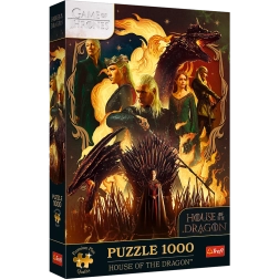 Puzzle TREFL Premium Plus Game of Thrones: Haus des Drachen 1000 Teile