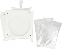 Bieco - Set mit Gipsabdrücken und hängenden Rahmen