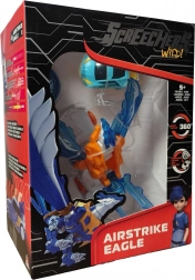 Screechers Wild! Transformationsset Airstrike Eagle mit Münze