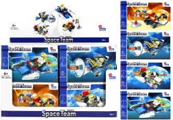 Bausatz Weltraumschiff mit Minifigur