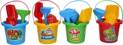 Sandspielzeug-Set mit kleinem Eimer 10 × 11 cm