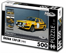 Puzzle RETRO-AUTA Škoda 130 LR 500 Teile
