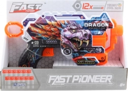 Schaumstoffpistole mit Drachenmotiv