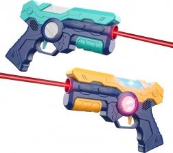 Laser-Spiel – Set aus 2 Pistolen, 20 cm