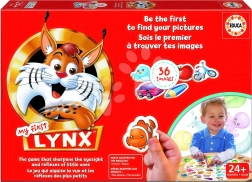 Educa My First Lynx – Bild-Wahrnehmungsspiel für Kinder (36 Karten)