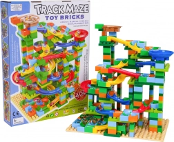 Kugelbahn-Bausatz mit 402 Teilen