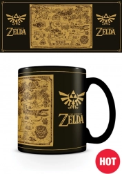 Farbwechselnde Tasse mit Zelda-Motiv