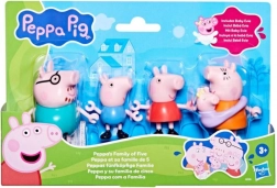 Hasbro Peppa Pig Familien-Set mit Figuren (5 Stück)