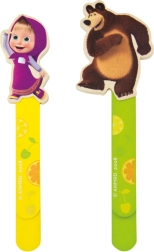 Holzlesezeichen Mascha und der Bär Bino