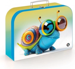 Kinder Laminokoffer Schnecke