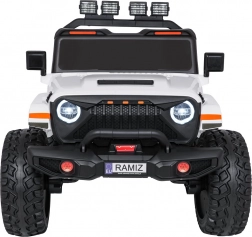 Elektrisches Kinderauto Extreme Sport 4x4, weiß