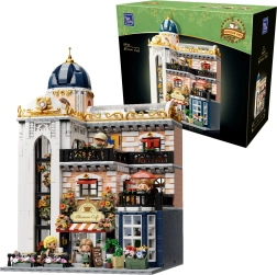 Klemmbaustein-Set PANTASY Blossom Café – modulare Café-Architektur mit Kuppel (2826 Teile)