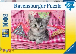 Puzzle 100 XXL Teile Niedliches Kätzchen