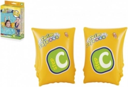 Aufblasbare Schwimmflügel Swim Safe gelb, 2 Kammern 25 x 15 cm, in Schachtel 12 x 19,5 cm, für 3–6 Jahre