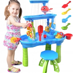Woopie Wasser- und Sandspieltisch XL, 37 Teile