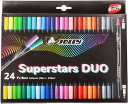 Doppelseitige Filzstifte Next Gen, 24 Farben