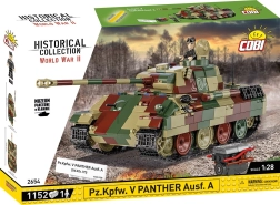 Klemmbaustein-Set Panzer Panther Ausf. A 1:28 von COBI – 1152 Teile