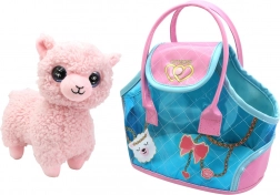 Plüsch-Lama mit Handtasche für Kinder