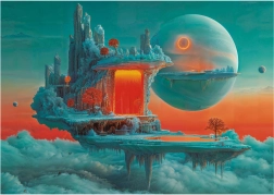 Educa Puzzle Planeten des Feuers und Eises 500 Teile