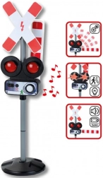 Eisenbahnschranken mit Licht und Ton für Kinder