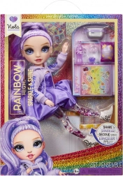 Puppe Rainbow High Sparkle & Shine Viola mit violettem Haar