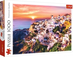 Puzzle Santorini Sonnenuntergang 1000 Teile