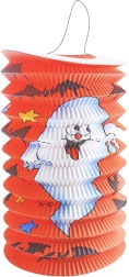 Halloween-Lampion Geist 15 cm