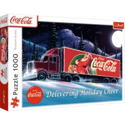 Puzzle 1000 Teile XMAS COCA-COLA Weihnachts-Lkw