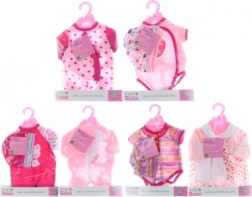 Kleidung für Puppen 40–45 cm BABY ROSE am Bügel